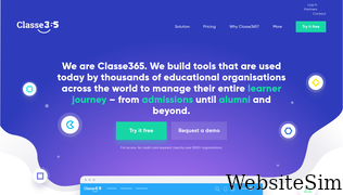 classe365.com Screenshot