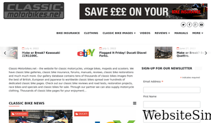 classic-motorbikes.net Screenshot