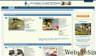 classiccampstoves.com Screenshot