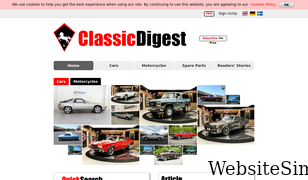 classicdigest.com Screenshot