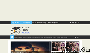 classicurdumaterial.com Screenshot
