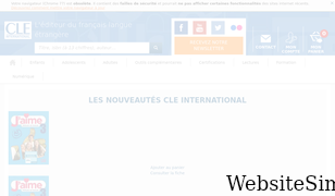 cle-international.com Screenshot
