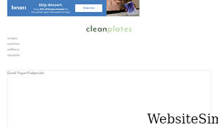 cleanplates.com Screenshot