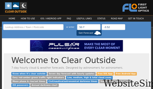 clearoutside.com Screenshot
