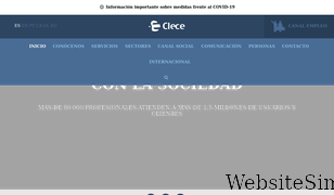 clece.es Screenshot