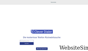 cleverdialer.de Screenshot