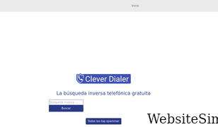 cleverdialer.es Screenshot