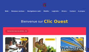 clic-ouest.fr Screenshot