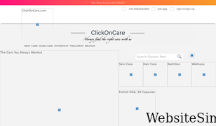 clickoncare.com Screenshot