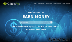 clicksfly.com Screenshot