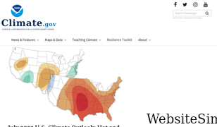 climate.gov Screenshot