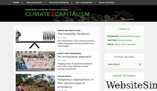 climateandcapitalism.com Screenshot
