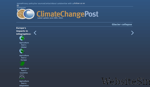 climatechangepost.com Screenshot