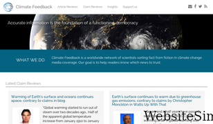 climatefeedback.org Screenshot