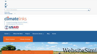 climatelinks.org Screenshot
