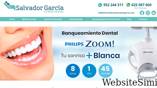 clinicadentalsalvadorgarcia.com Screenshot