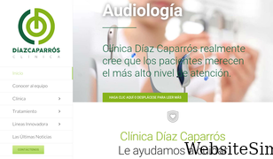 clinicadiazcaparros.com Screenshot