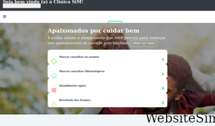 clinicasim.com Screenshot
