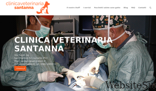 clinicaveterinariasantanna.com Screenshot