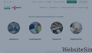 clinicbarcelona.org Screenshot