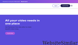 clipchamp.com Screenshot