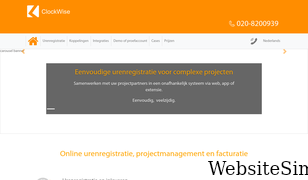 clockwise.info Screenshot