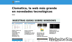 clomatica.com Screenshot