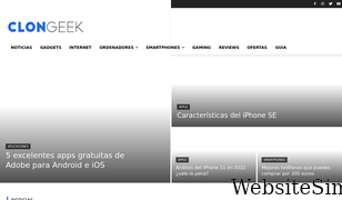 clongeek.com Screenshot
