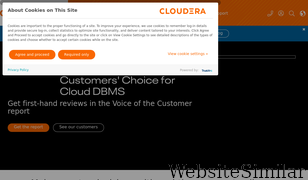 cloudera.com Screenshot