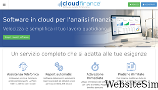 cloudfinance.it Screenshot