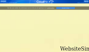cloudme.com Screenshot