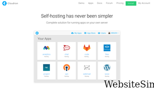 cloudron.io Screenshot