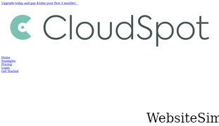 cloudspot.io Screenshot