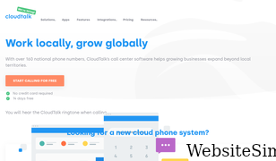 cloudtalk.io Screenshot