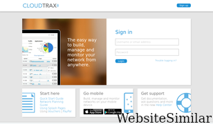 cloudtrax.com Screenshot