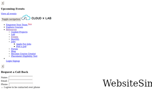 cloudxlab.com Screenshot