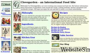 clovegarden.com Screenshot