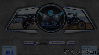 club-bajaj.com Screenshot