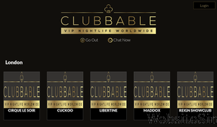 clubbable.com Screenshot
