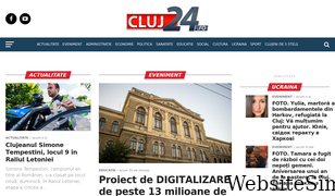 cluj24.ro Screenshot