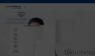 cmvmediforce.fr Screenshot