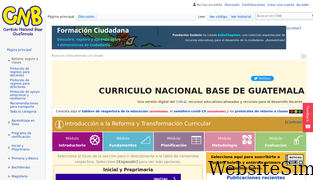 cnbguatemala.org Screenshot