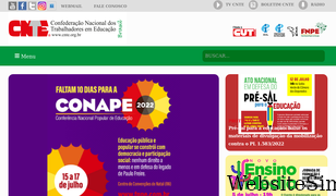 cnte.org.br Screenshot
