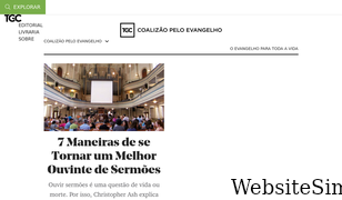 coalizaopeloevangelho.org Screenshot