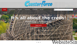 coasterforce.com Screenshot