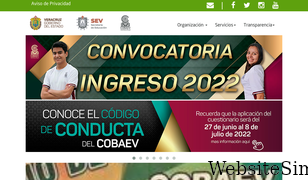 cobaev.edu.mx Screenshot