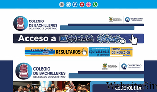 cobaq.edu.mx Screenshot