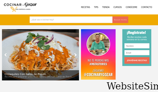 cocinarygozar.com Screenshot