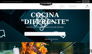 cocinista.es Screenshot
