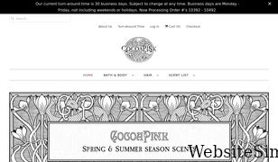 cocoapink.net Screenshot